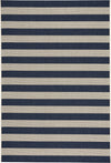 Capel Elsinore-Stripe 4730 Midnight Blue Area Rug main image