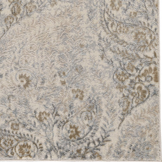 Capel Kevin O'Brien Perennial 3712 Dove Grey Area Rug Round