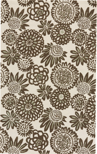 Capel Genevieve Gorder Pompon 9199 Cocoa Area Rug main image