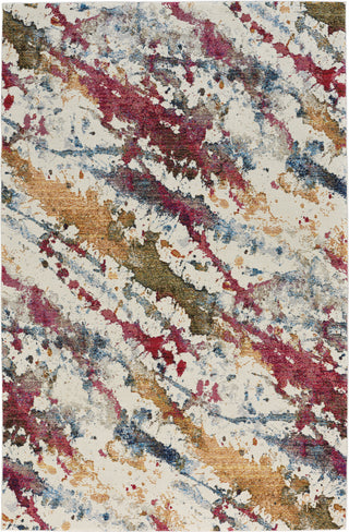 Capel Flame-Splatter 3814 Ivory Area Rug main image