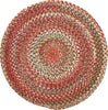 Capel Ocracoke 0425 Pink 525 Area Rug Scalloped