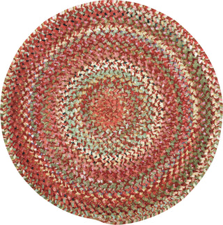 Capel Ocracoke 0425 Pink 525 Area Rug Scalloped
