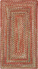 Capel Ocracoke 0425 Pink 525 Area Rug Scalloped