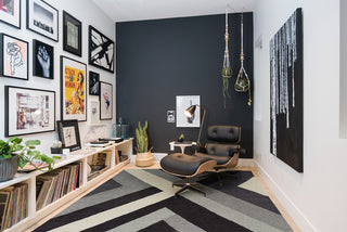 Capel Genevieve Gorder Crossroads 2592 Gray Area Rug Rectangle/Vertical Stripe Rectangle Feature