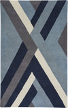 Capel Genevieve Gorder Crossroads 2592 Medium Blue Area Rug 