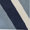 Capel Genevieve Gorder Crossroads 2592 Medium Blue Area Rug Rectangle/Vertical Stripe Rectangle