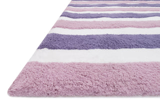 Loloi Lola Shag LL-01 Plum / Lilac Area Rug 