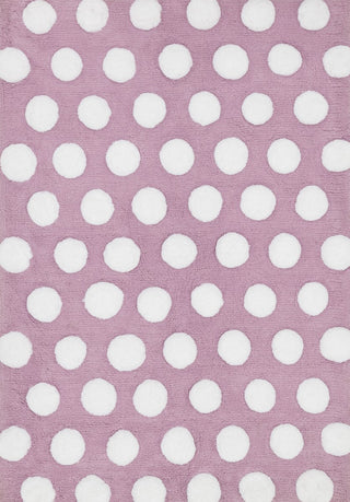 Loloi Lola Shag LL-02 Lilac / White Area Rug main image