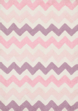 Loloi Lola Shag LL-03 Pink / Purple Area Rug main image