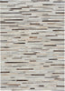 Capel Butte-Braided Stripe 3677 Ash Multi Area Rug main image