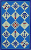 Capel Anthony Baratta Seafaring 2338 Blue Area Rug 