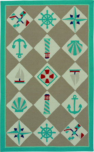 Capel Anthony Baratta Seafaring 2338 Lt Tan Area Rug 