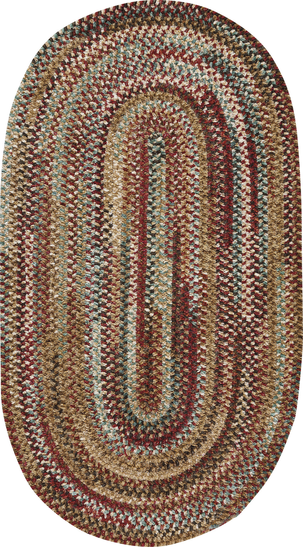 Capel Habitat 0302 Deep Red Area Rug