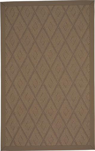 Capel Llano-Umber 2062 Cafe Area Rug Scalloped