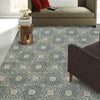 Capel Burmesse Flower 1881 Pewter 330 Area Rug 