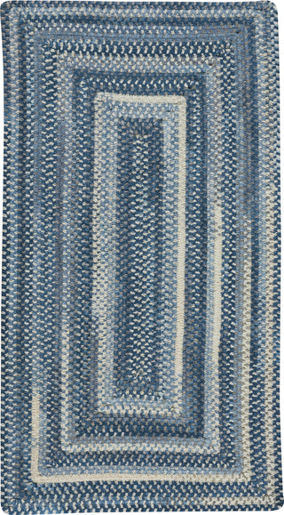 Capel Alliance 0225 Denim Area Rug Concentric Rectangle