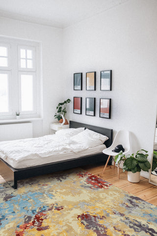 Capel Vanida 1202 Honey Yellow Area Rug Rectangle/Vertical Stripe Rectangle