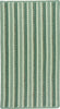 Capel Platform 0229 Green Area Rug Rectangle/Vertical Stripe Rectangle