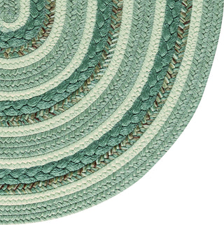 Capel Platform 0229 Green Area Rug Round