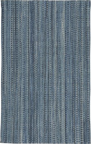 Capel Lawson 0209 Medium Blue Area Rug Rectangle/Vertical Stripe Rectangle