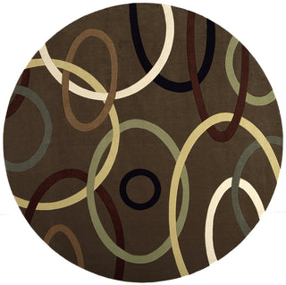 Momeni Elements EL-09 Brown Area Rug 