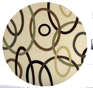 Momeni Elements EL-09 Ivory Area Rug 