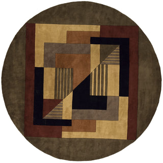 Momeni New Wave NW-06 Pomegranate Hand Tufted Area Rug 