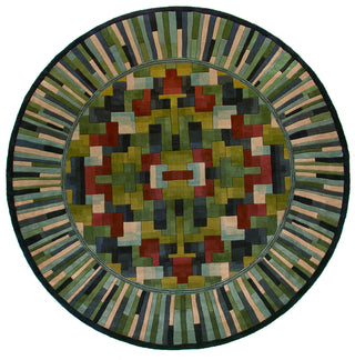 Momeni New Wave NW-17 Multi Area Rug Close up