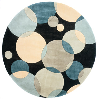 Momeni New Wave NW-37 Teal Area Rug 