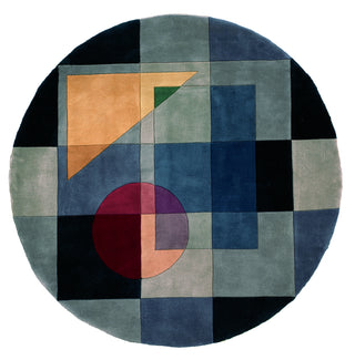 Momeni New Wave NW-54 Blue Area Rug 