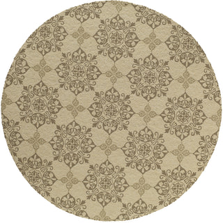 Momeni Veranda VR-19 Beige Hand Hooked Area Rug 