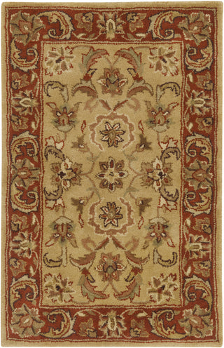 Surya Ancient Treasures A-111 Gold Area Rug 2' X 3'