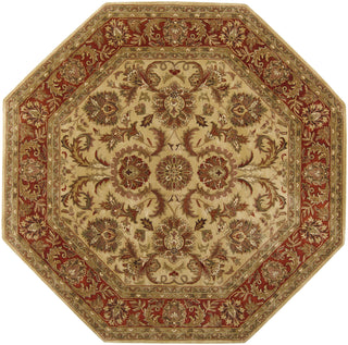 Surya Ancient Treasures A-111 Gold Area Rug 8' Octagon