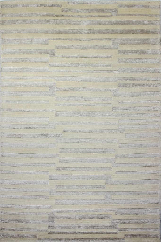 Bashian Tribeca A140-P426 Beige/Grey Area Rug main image