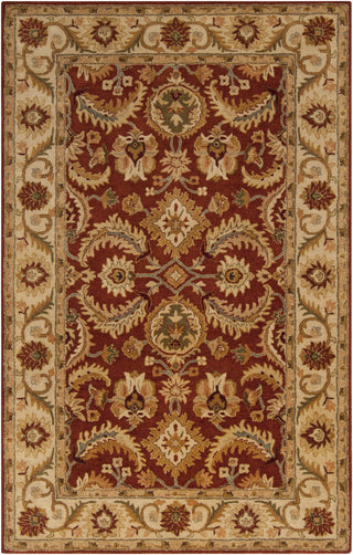 Surya Ancient Treasures A-147 Burgundy Area Rug 5' X 8'