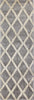 Bashian Tribeca A148-WV108 Pewter Area Rug Runner
