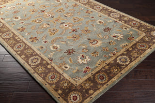 Surya Ancient Treasures A-150 Area Rug 5x8 Corner Feature