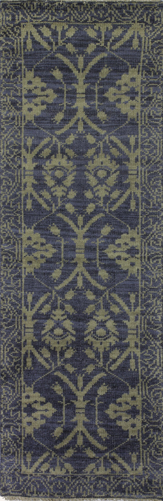 Bashian Artifact A154-AR103 Azure Area Rug Runner