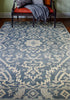 Bashian Artifact A154-AR109 Azure Area Rug Room Scene Feature