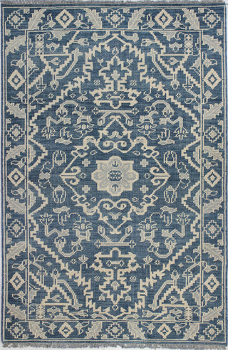 Bashian Artifact A154-AR109 Azure Area Rug