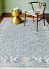 Bashian Artifact A154-AR104 Denim Area Rug Room Scene