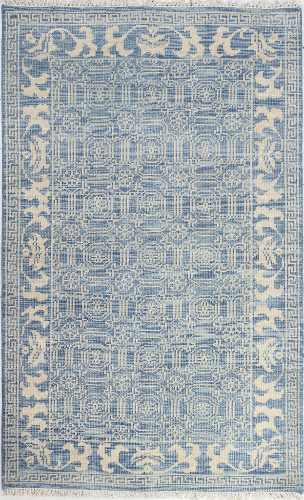 Bashian Artifact A154-AR104 Denim Area Rug