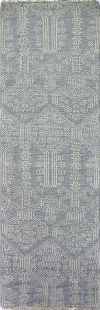 Bashian Artifact A154-AR108 Light Blue Area Rug Runner