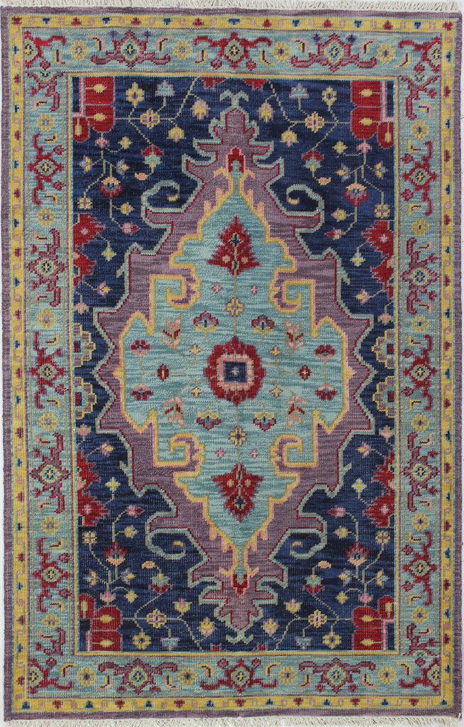 Bashian Artifact A154-AR113 Azure Area Rug main image