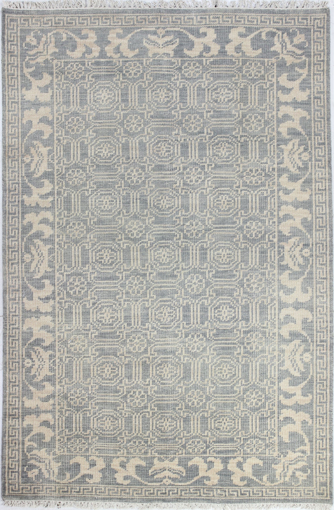 Bashian Artifact A154-AR104 Slate Area Rug