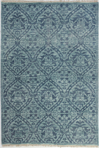 Bashian Artifact A154-AR107 Teal Area Rug