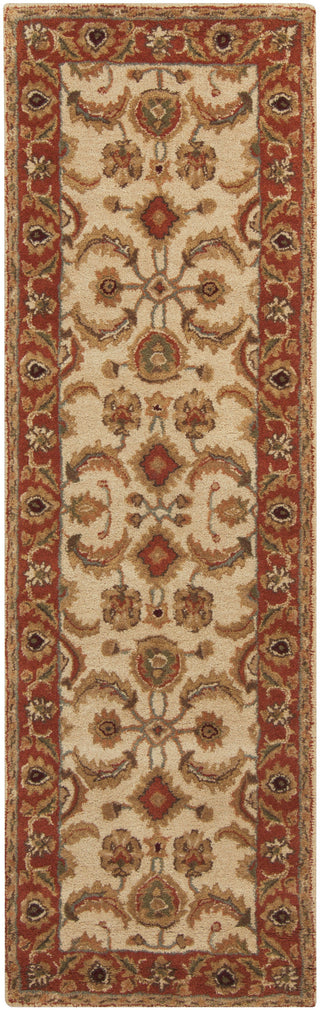 Surya Ancient Treasures A-160 Beige Area Rug 2'6'' X 8' Runner