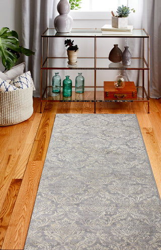 Bashian Amalfi A160-PRS105 Grey Area Rug