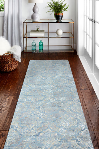 Bashian Amalfi A160-PRS106 Light Blue Area Rug