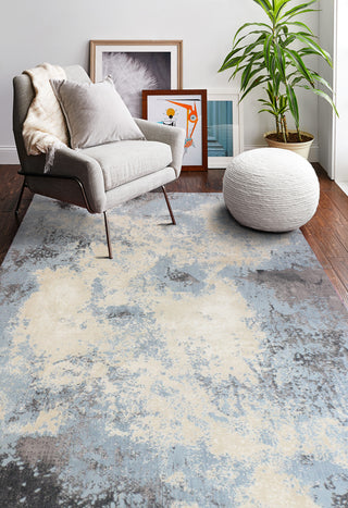 Bashian Amalfi A160-PRS109 Light Blue Area Rug